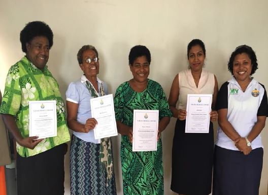 Community Health Workers with their MMH Certificate